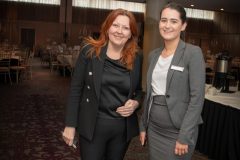 No repro fee: Limerick Chamber and AIB welcome Michael Lohan, IDA for our January Luncheon in the Strand Hotel on the 30th. From left to right: Jacinta Khan and Jane Harris of The Savoy collection.