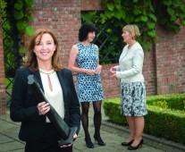 from left to right: Maria Kelly - CEO Limerick Chamber, Dr. Maria Hinfelaar, President LIT, Main Award Sponsor, Julie Sinnamon, CEO Enterprise Ireland,