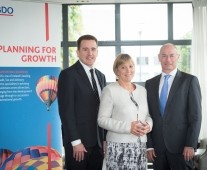 Diarmuid Hendrick -BDO, Julie Sinnamon- Enterprise Ireland, Ger Holliday - BDO,