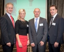 from left to right: Donal Hanrahan- BDO, Aoife Sheehan - BDO, Ger Holliday -BDO, Diarmuid Hendrick - BDO