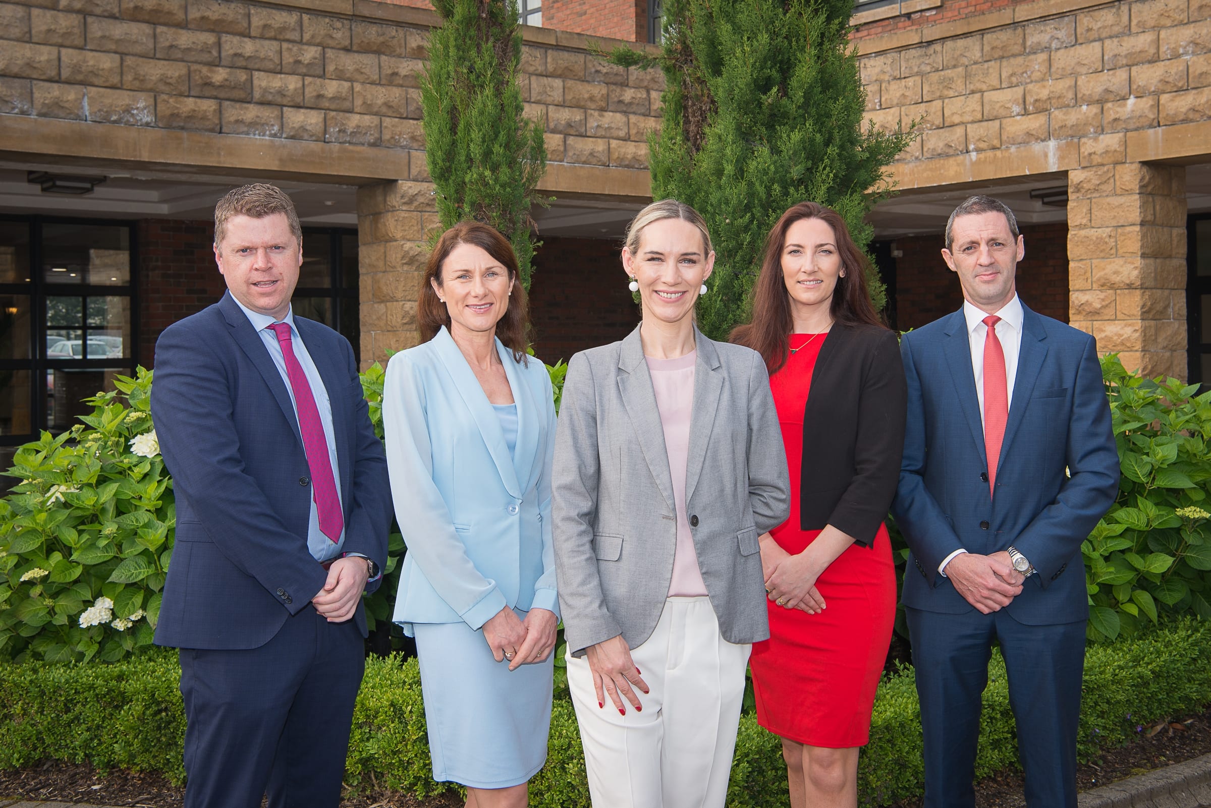 From Left to Right:  Launch of Limerick Chamber President Awards held in the Castletroy Park Hotel on 25th June 2019: Eoin Ryan - Limerick Chamber President / HLBMGR, Mary Considine - Acting CEO Shannon Group, Deirdre Ryan - CEO Limerick Chamber, Gillian Barry -  LIT, Kieran Considine, - AIB
Photo by Morning Star Photography