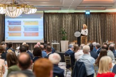 02/10/2024
Mairead Connolly, PwC  pictured at a PWC_ Limerick Chamber Budget Breakfast which took place at the Castletroy Park Hotel, Limerick.
Pic: Don Moloney