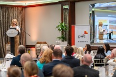 02/10/2024
Mairead Connolly, PwC  pictured at a PWC_ Limerick Chamber Budget Breakfast which took place at the Castletroy Park Hotel, Limerick.
Pic: Don Moloney