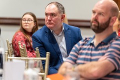 02/10/2024
 pictured at a PWC_ Limerick Chamber Budget Breakfast which took place at the Castletroy Park Hotel, Limerick.
Pic: Don Moloney