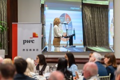 02/10/2024
Mairead Connolly, PwC  pictured at a PWC_ Limerick Chamber Budget Breakfast which took place at the Castletroy Park Hotel, Limerick.
Pic: Don Moloney