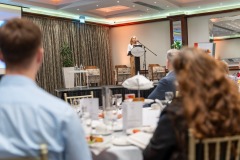 02/10/2024
Mairead Connolly, PwC  pictured at a PWC_ Limerick Chamber Budget Breakfast which took place at the Castletroy Park Hotel, Limerick.
Pic: Don Moloney