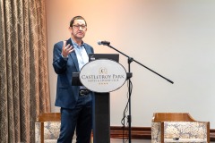 02/10/2024
Professor Eoin Reeves- University of Limerick pictured at a PWC_ Limerick Chamber Budget Breakfast which took place at the Castletroy Park Hotel, Limerick.
Pic: Don Moloney