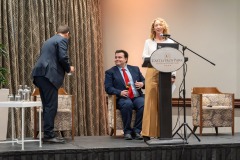 02/10/2024Sean Golden, Limerick Chamber, Professor Eoin Reeves- University of Limerick and Mairead Connolly, PwC pictured at a PWC_ Limerick Chamber Budget Breakfast which took place at the Castletroy Park Hotel, Limerick.Pic: Don Moloney