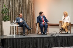 02/10/2024Sean Golden, Limerick Chamber, Professor Eoin Reeves- University of Limerick and Mairead Connolly, PwC pictured at a PWC_ Limerick Chamber Budget Breakfast which took place at the Castletroy Park Hotel, Limerick.Pic: Don Moloney