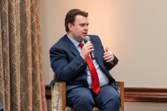 02/10/2024Sean Golden, Limerick Chamber pictured at a PWC_ Limerick Chamber Budget Breakfast which took place at the Castletroy Park Hotel, Limerick.Pic: Don Moloney