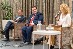 02/10/2024Sean Golden, Limerick Chamber, Professor Eoin Reeves- University of Limerick and Mairead Connolly, PwC pictured at a PWC_ Limerick Chamber Budget Breakfast which took place at the Castletroy Park Hotel, Limerick.Pic: Don Moloney