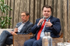 02/10/2024Sean Golden, Limerick Chamber and Professor Eoin Reeves- University of Limerick PwC pictured at a PWC_ Limerick Chamber Budget Breakfast which took place at the Castletroy Park Hotel, Limerick.Pic: Don Moloney