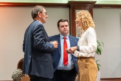 02/10/2024Sean Golden, Limerick Chamber, Professor Eoin Reeves- University of Limerick and Mairead Connolly, PwC pictured at a PWC_ Limerick Chamber Budget Breakfast which took place at the Castletroy Park Hotel, Limerick.Pic: Don Moloney