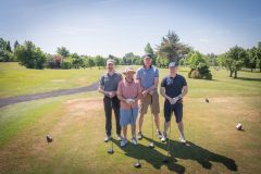 no repro fee: 2025 LIMERICK CHAMBER GOLF CLASSIC which took place on the 22nd May in Limerick Golf Club, Ballysheedy, sponsored by Flynn/ Construction Managers and Contractors. From Left to Right: