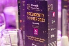 Limerick Chamber President's Dinner and Regional Business Awards 2023-11-17 in The STRAND Hotel/ Photo Olena Oleksienko