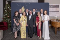 From left to right: Elaine O’Connor, David Conway, Ruth Vaughan, Padraic Rattigan, Mike Cantwell,  Rory Corbett, Eileen Coleman,  Gorgon Daly,  Kaitlin Roche all from the Limerick City and County Council / Sponsor of Best Emerging Business Award.
