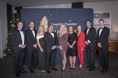From left to Right: Fergal Cahill, Shane Walsh, Sinead Connolly, Aidan O'Sullivan, Vivienne Gleeson, Carol Kent, Ciara McCarthy, Ralph Marsh,  Paul Carroll al from Permanent TSB
