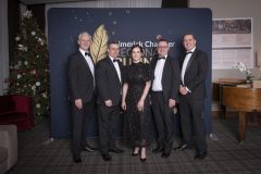 from left to right: Donal Hanrahon , Pat Sheehan, Gemma Harte , John O’Rourke , Diarmud Hendrick all from BDO/ Sponsor of Best Excellence in Customer Experience Award: Retail and Hospitality.