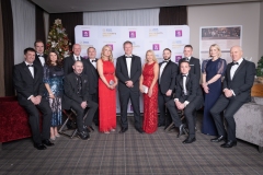From left to right: Front row: Pat Horgan, Margaret O’Connor, Fergal Hanrahan all from AIB, Anne Horgan - McKeogh Gallagher Ryan, Damien Garrihy, Sandra Doherty, Darragh Keane, Glenn Graham, Mary Rose Cantillon, Diarmuid Leen from AIB, Back Row : Albert Bennett, Denis Dudley, Trevor Moroney all from AIB, Andrew Malony from Hook and Ladder.
