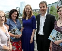 Limerick Chamber 22-8-13 ILIMGeraldine Lambert, Local Employment Services, Rachel Joyce, Limerick Chamber, Skillnet, Helen Fitzgerald, Paul Partnership, Dermot Quinn, Wurth and Aisling Carr, Holmes, O\'Malley/Sexton Solicitors, attending the Peninsula Business Lunch at the Clarion Hotel.Picture Brendan Gleeson