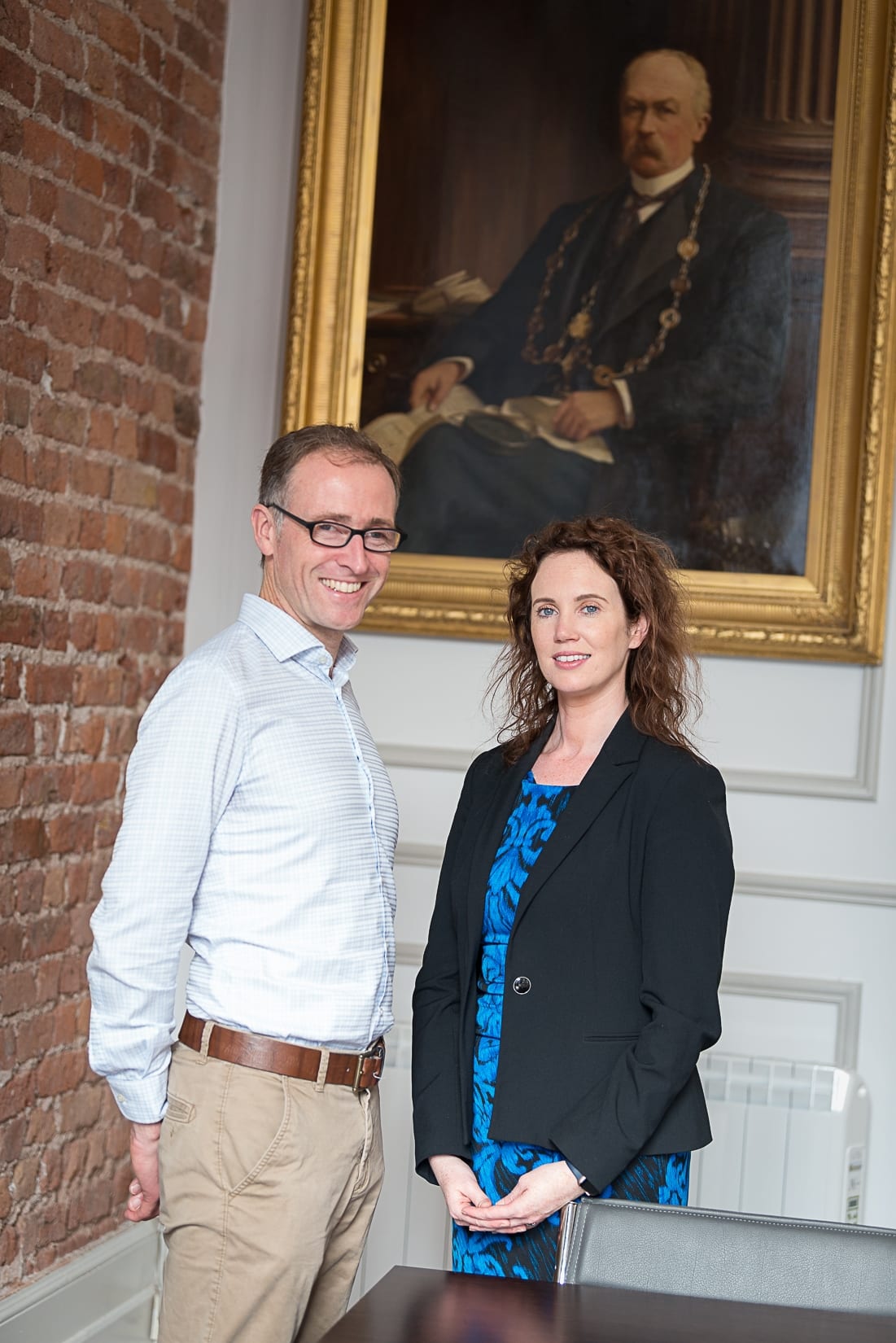 Maximise your Membership Event which took place in the Limerick Chamber Boardroom on the 11th September 2019. From left to right: David Bourke - NTES, Mary McNamee - Limerick Chamber.