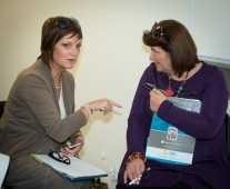 Networking at the Member\'s Evening on 18 September