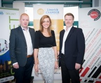 from left to right: Ger Clifford- Troy Packaging, Martina McGrath - NFC, Mark McConnell - ECOS