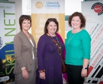 from left to right: Geraldine Cantillon - Bolger Engerineering, Rachel Joyce - Limerick Skillnets, Philipa Cantillon Ebrahim