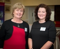 from left to right: Brid Kennedy - INOC, Rachel Joyce - Limerick Chamber Skillnet