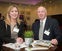 from left to right: Pamela Treacy - VHI, Christy Moylan - Eoin Gavin Transport