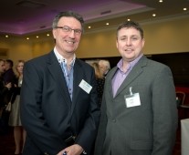 from left to right: Pat Carroll - SensorPro, Joe Cosgrove - Care About You