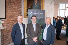 from left to right: Geoff Dooley - Antaris / Speaker, Michael MacCurtain - Limerick Chamber Skillnet / Sponsor, Bernard Mulcahy - Vitalograph