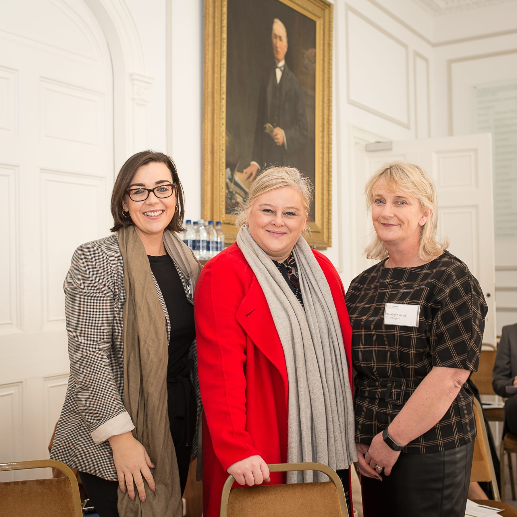 At the Limerick Chamber Skillnet Working Lunchtime Networking with Donal Fitzgibbon was From left to right: Ciara Earlie - BOI, Orla Stumble - Irish Greyhound Board, Liz Horgan - BOI 
Image by Morning Star Photography