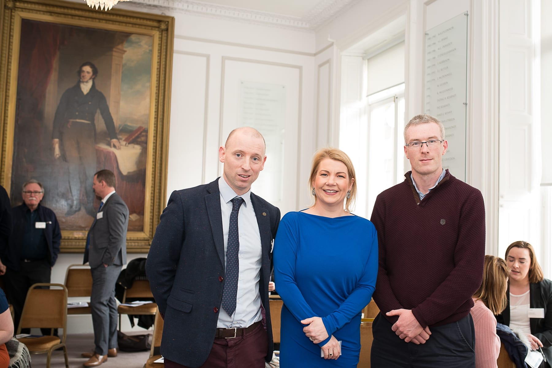 At the Limerick Chamber Skillnet Working Lunchtime Networking with Donal Fitzgibbon was From left to right: Donie McGrath - Limerick Local Employment Services, Joanne McEnteggart - First Names, Eamonn Gardiner - Limerick Chamber Skillnet
Image by Morning Star Photography