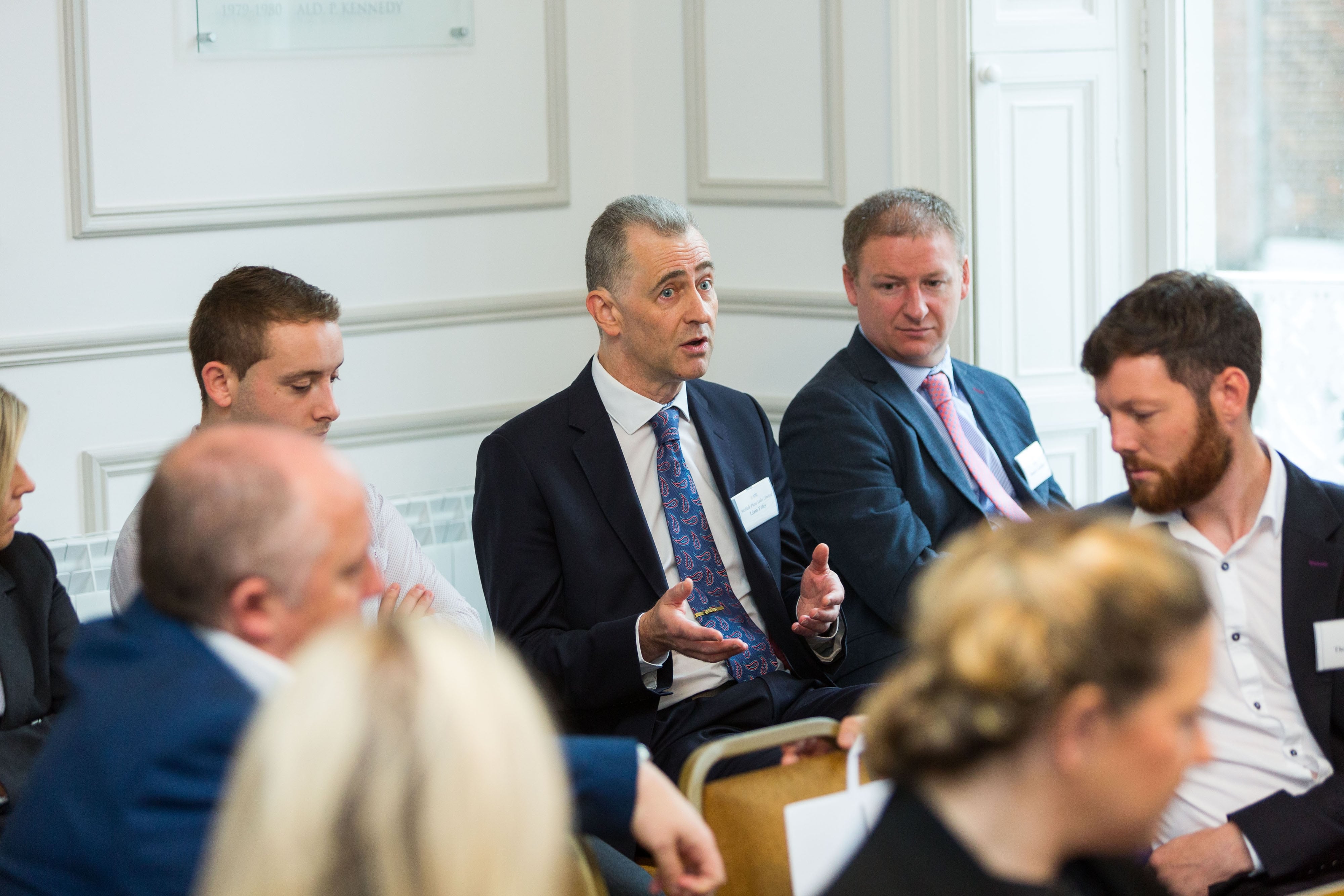 Limerick Chamber New Members Breakfast

Liam Foley, Mc Hale Plant Sales Ltd speaking at the New Members Breakfast at the Limerick Chamber offices.

Photo: Oisin McHugh True Media