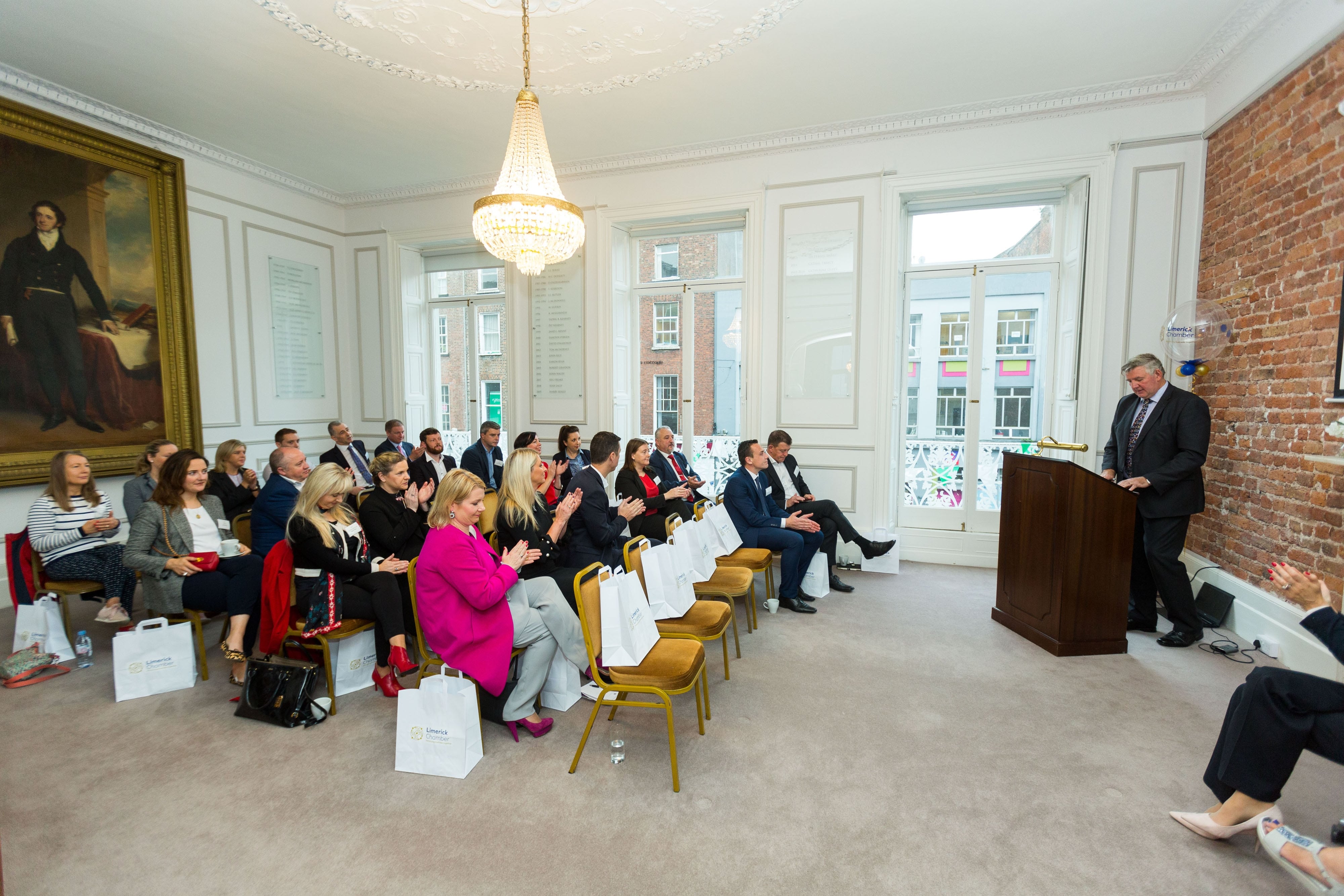 Limerick Chamber New Members Breakfast

Photo: Oisin McHugh True Media