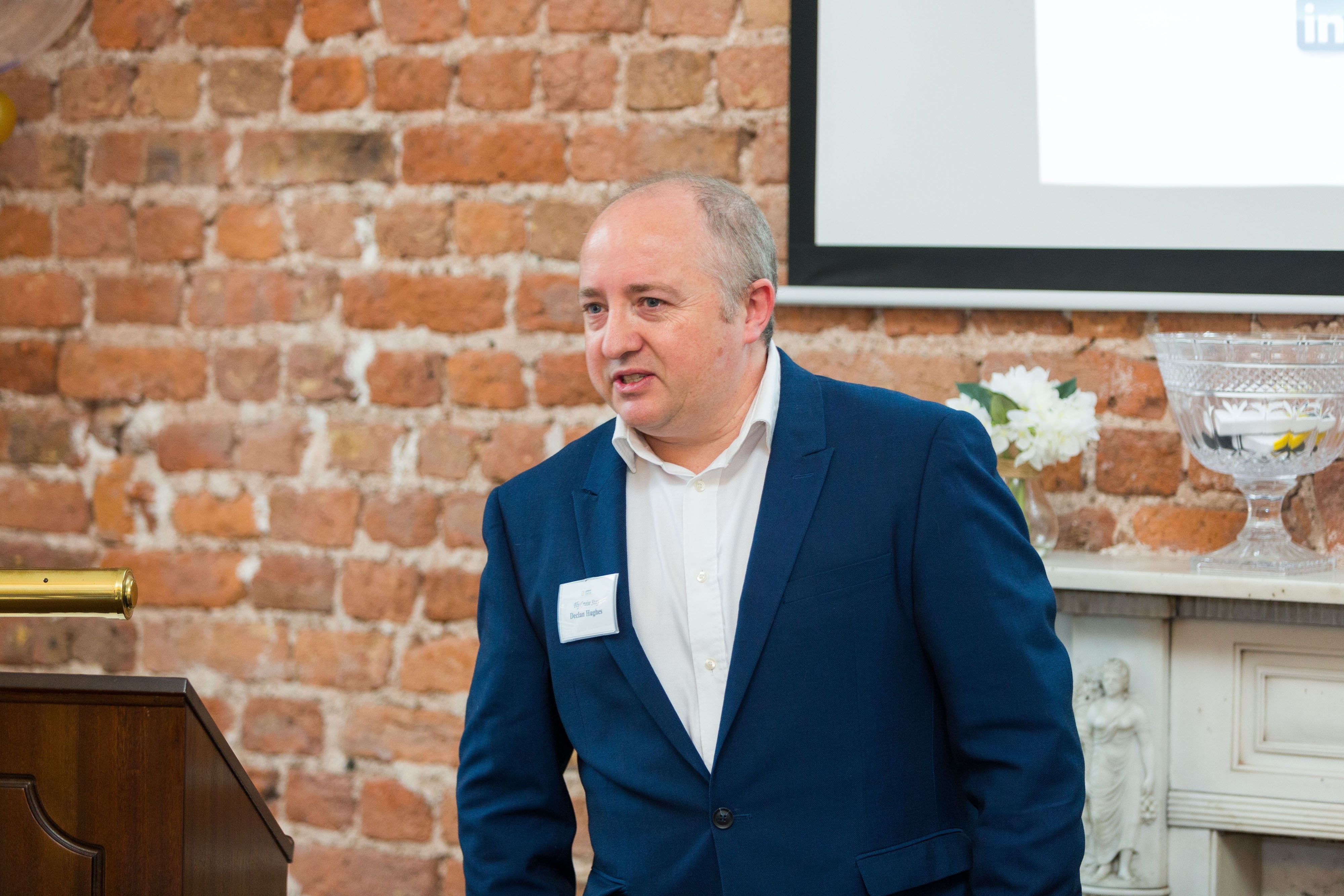 Limerick Chamber New Members Breakfast

Declan Hughes, Fly Cruise Stay speaking at the New Members Breakfast at the Limerick Chamber offices.

Photo: Oisin McHugh True Media