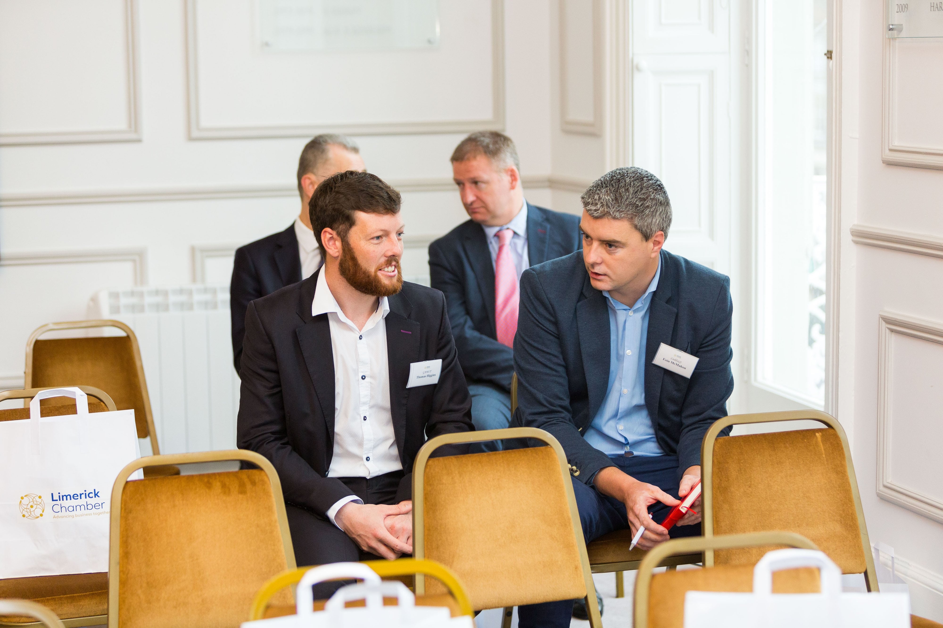 Limerick Chamber New Members Breakfast

Photo: Oisin McHugh True Media