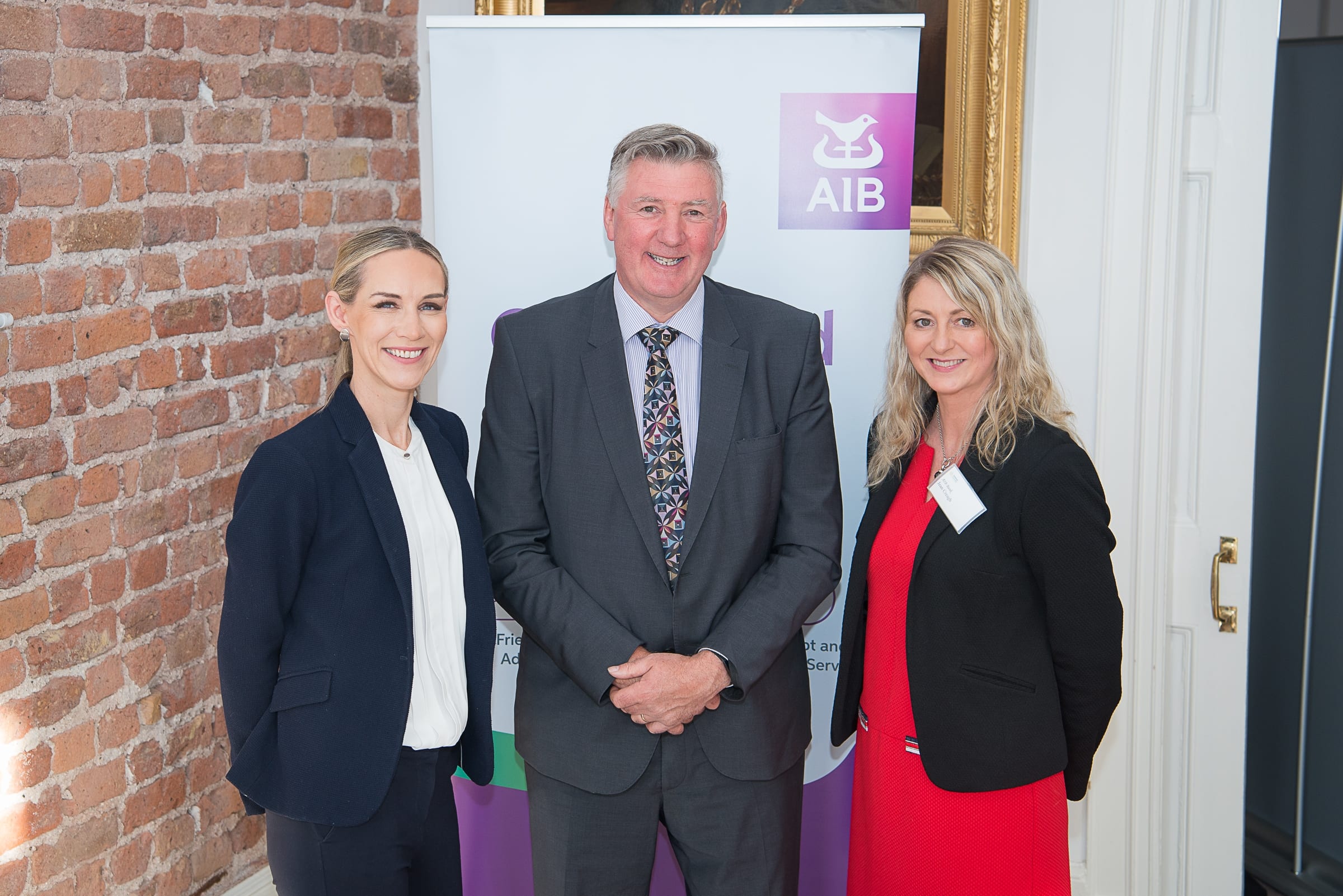 From Left to Right:  New Members Breakfast which took place on the 7th June in the Limerick Chamber Boardroom:  Dee Ryan - CEO Limerick Chamber, Dermot Graham - AIB, Jean Creagh.  - AIB.
Photo by Morning Star Photography
