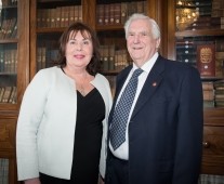 Jeannette McDonnell - Past President, Michael Harkin - Past President,