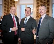 Ken Johnson - Board Director Limerick Chamber, Gordon Kearney - Past President, David Jeffreys - Board Director Limerick Chamber