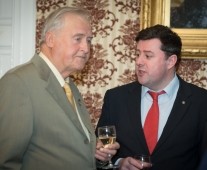 Michael Guerin with Patrick O\'Sullivan, Limerick Chamber Board Director