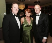 Attending the Chamber Presidents Dinner and the Limerick Chamber Regional Business Awards 2014 in the Strand Hotel were Sean & Elaine Lally, Strand Hotel and John Gleeson, General Motors.Picture Liam Burke/Press 22