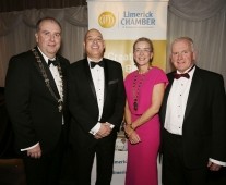 Attending the Limerick Chamber President\'s Dinner & Regional Business Awards 2014 at the Limerick Strand Hotel - Picture Liam Burke/Press 22