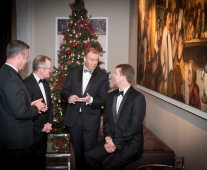 No repro fee- limerick chamber president's dinner 2017 - 17-11-2017, From Left to Right: Dr James Ring - CEO Limerick Chamber, Niall Gibbons - Tourism Ireland, Ken Johnson - President Limerick Chamber, Matthew Thomas - Shannon Group. Photo credit Shauna Kennedy
