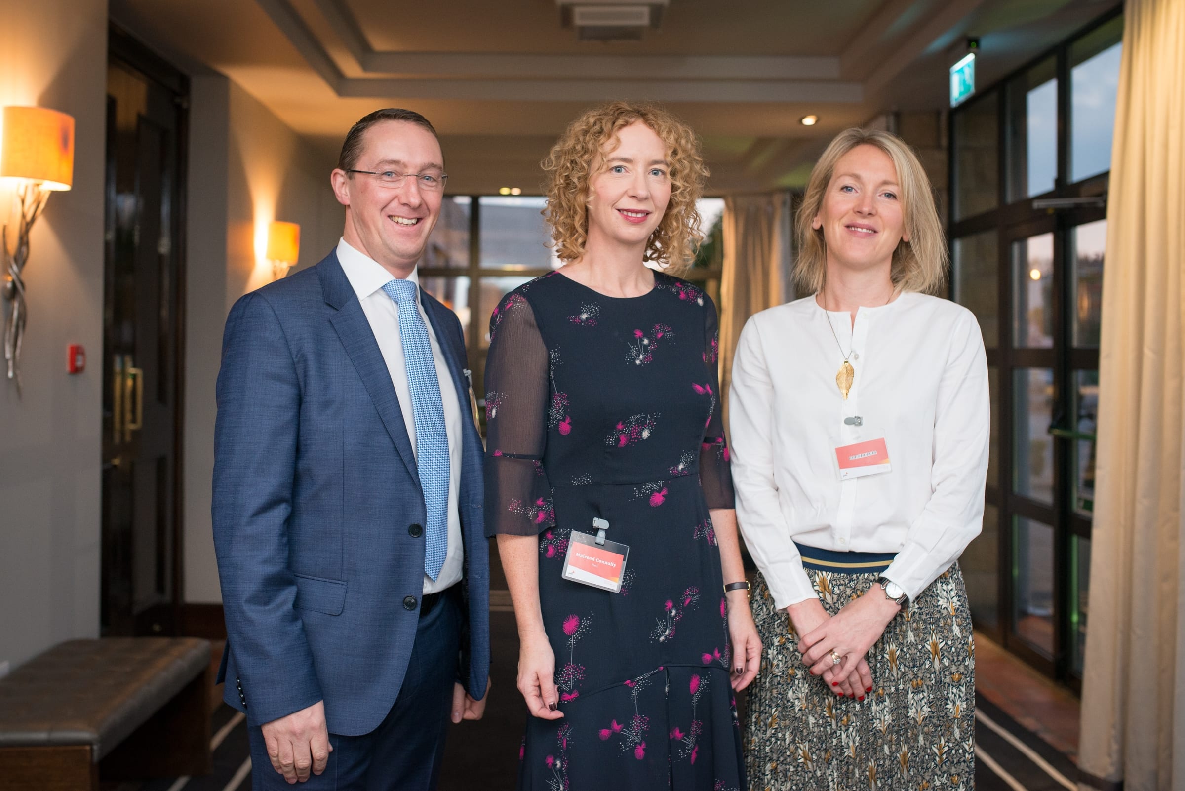 No repro fee- PWC Budget Breakfast- 10-10-2018, From Left to Right: Colm Browne, Mairead Connolly and Emer Hodges all from PWC. Photo credit Shauna Kennedy