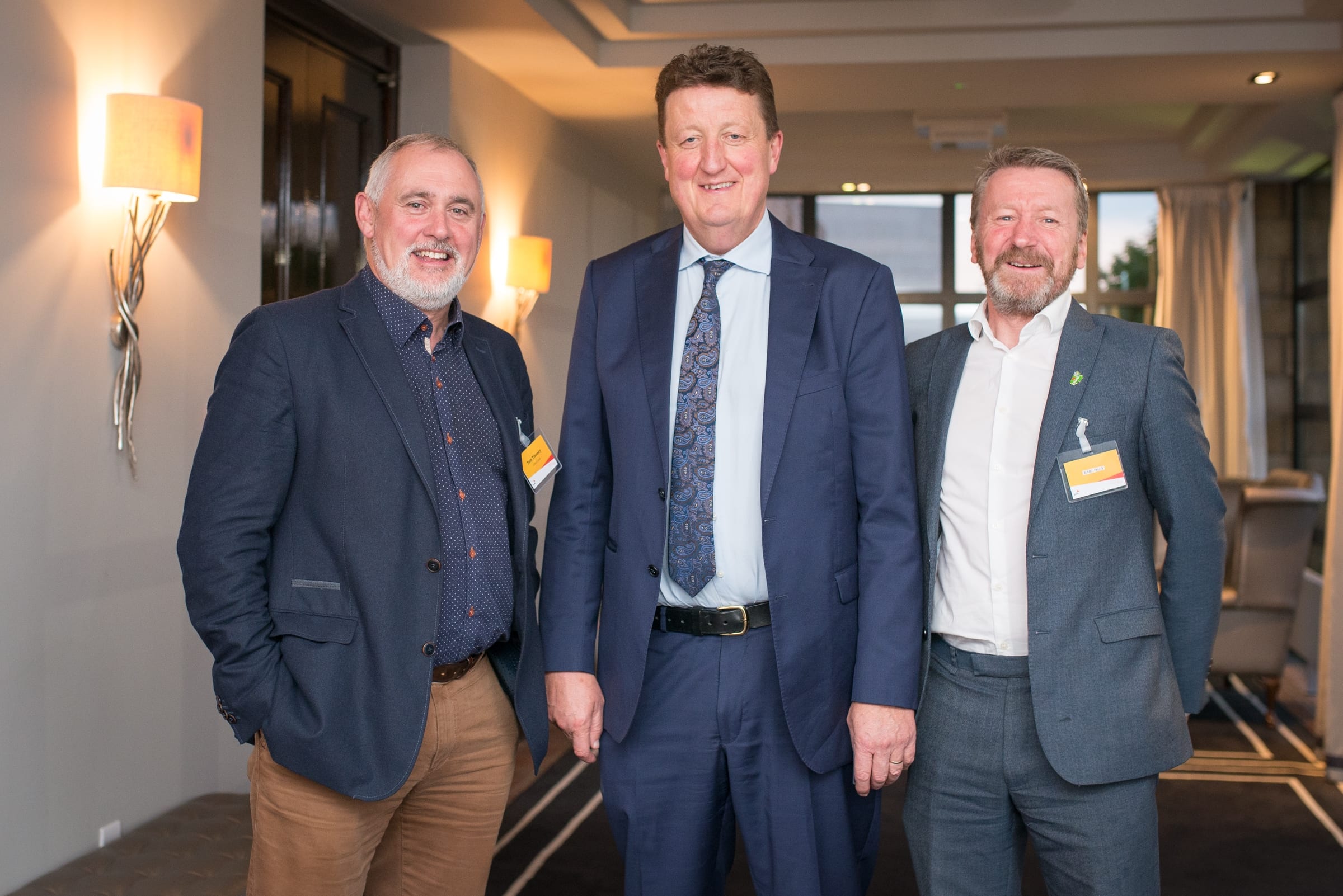 No repro fee- PWC Budget Breakfast- 10-10-2018, From Left to Right: Tom Tierney - MBS, Tom Grosse - GVM, Karl Daly - Metis Ireland.  Photo credit Shauna Kennedy