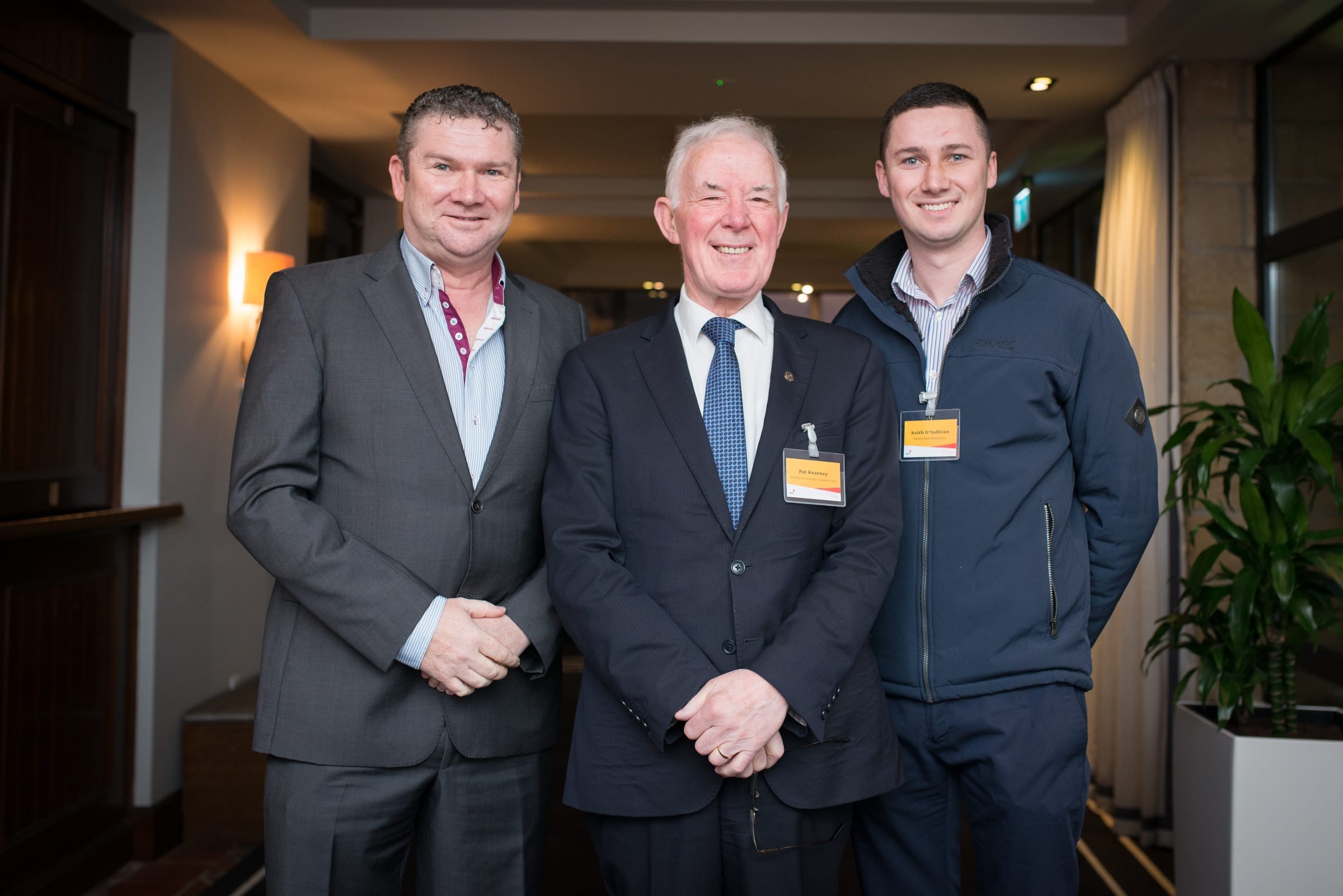 No repro fee- PWC Budget Breakfast- 10-10-2018, From Left to Right: Pat O'Sullivan - Masterchefs, Pat Kearney - Rooney Auctioneers, Keith O'Sullivan - Masterchefs. Photo credit Shauna Kennedy