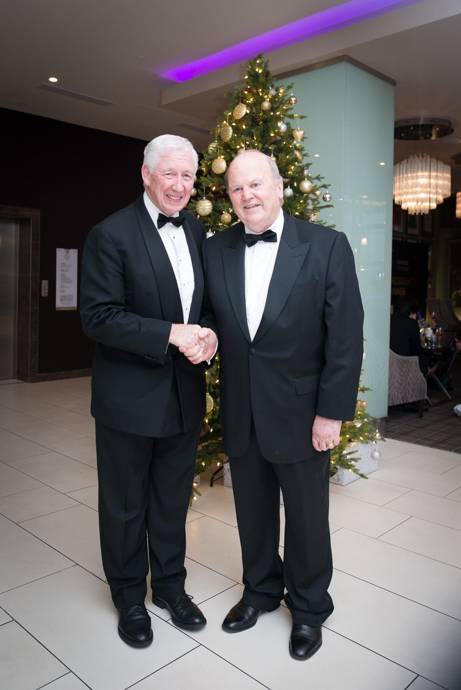 No repro fee- limerick chamber president's dinner- 16-11-2018, From Left to Right: 
MC Kingsley Aikens, Michael Noonan - TD, 
Photo credit Shauna Kennedy