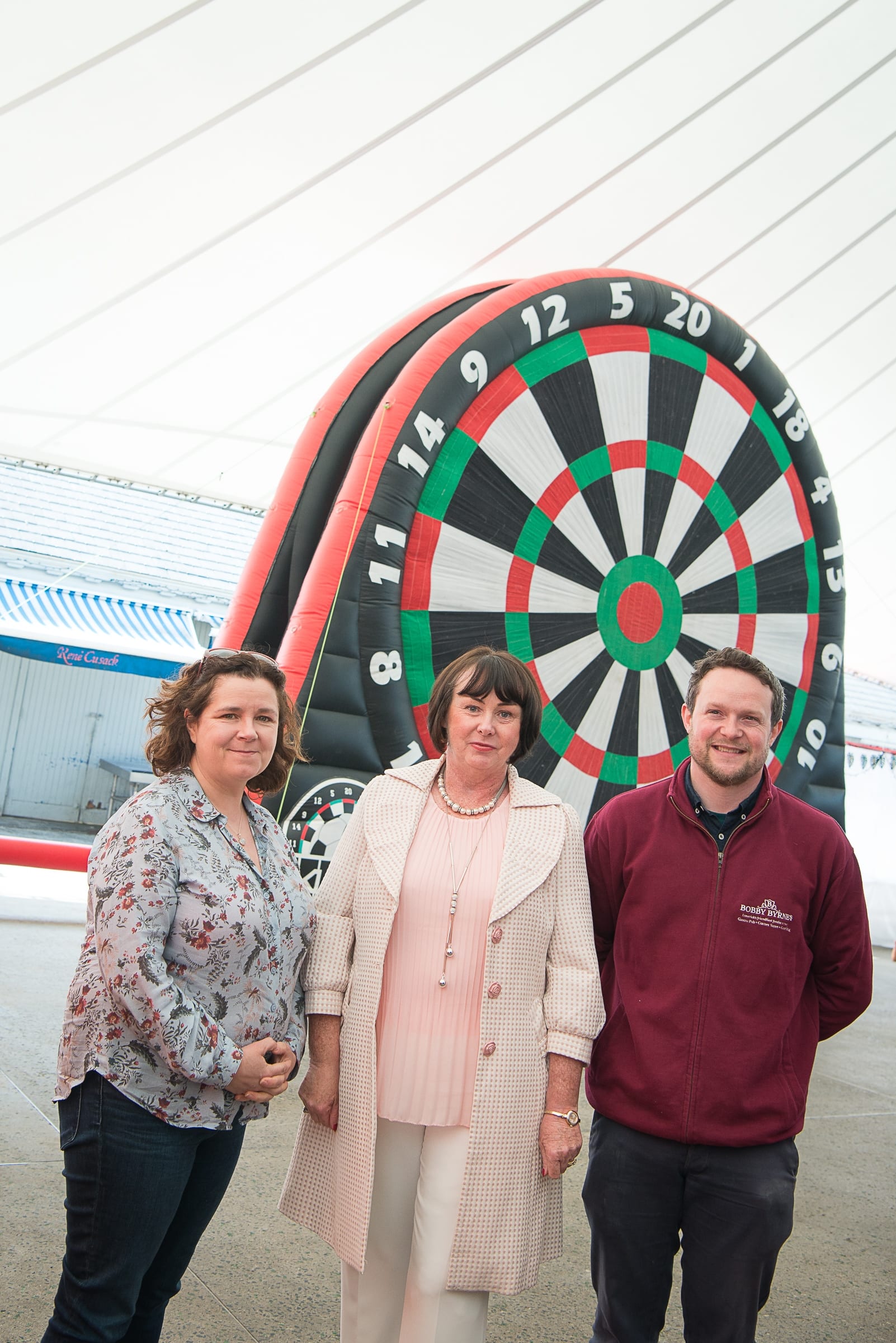 From Left to Right:  Regional Leaders BBQ which took place on the 6th June in the Limerick Milk Market:Sandra Joyce- Irish World Academy of Music and Dance, Caroline Long - CEO / Limerick and  District Credit Union, Stephen Byrne - Bobby Byrne Catering 
Photo by Morning Star Photography